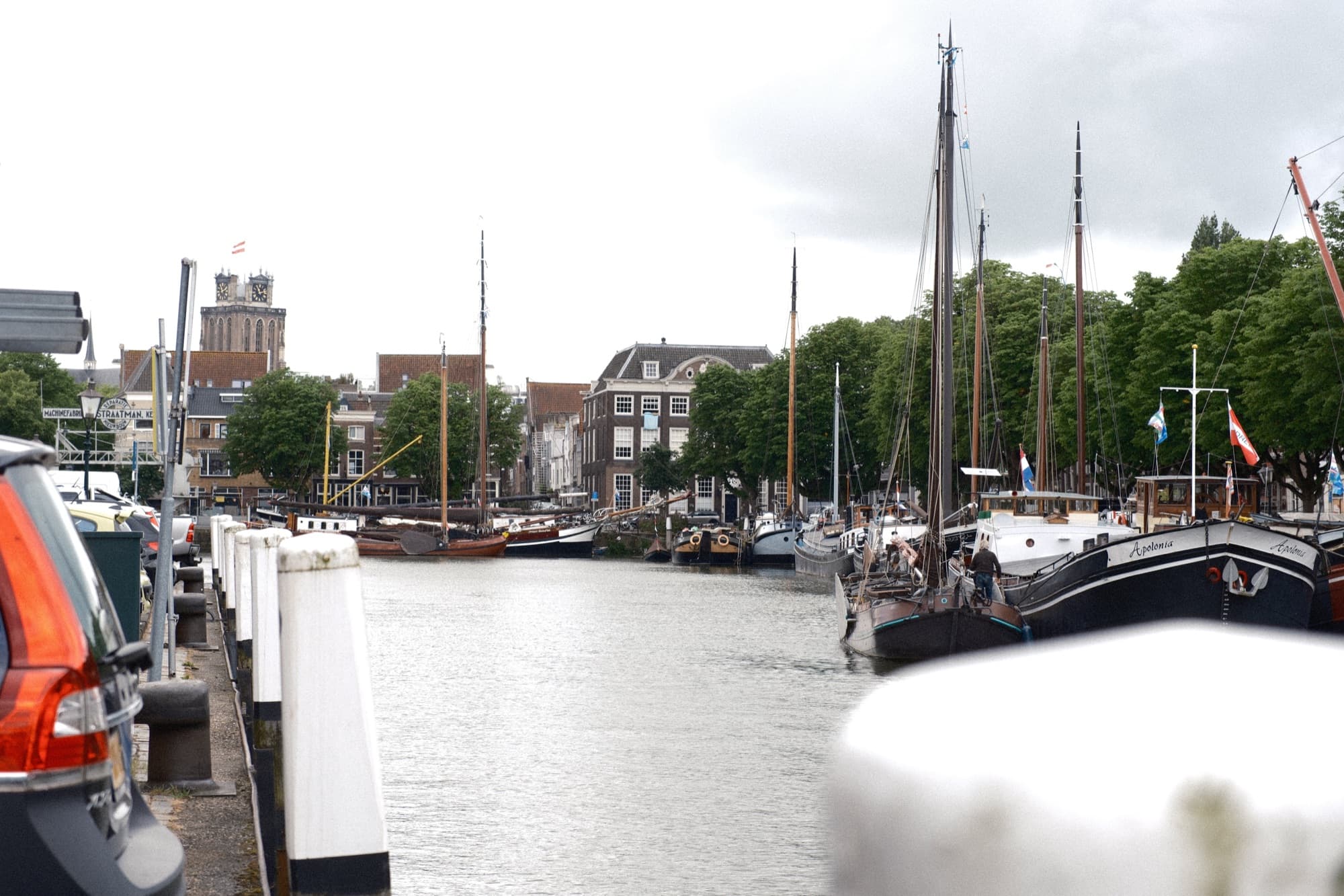 Historische haven van Dordrecht